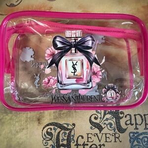 Designer inspired Makeup Bag zip up bag Travel Bag